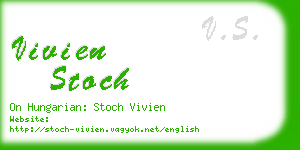 vivien stoch business card